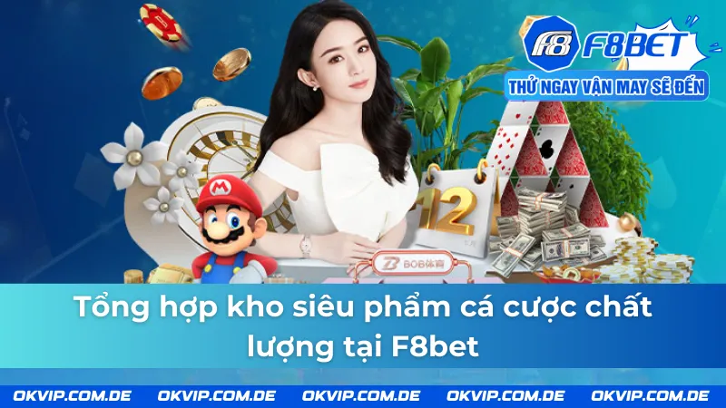 Khám phá kho game đa dạng tại nhà cái F8bet