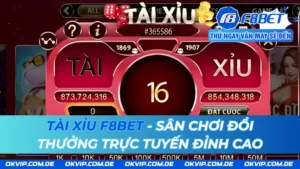 Tài Xỉu F8BET - Sân Chơi Đổi Thưởng Trực Tuyến Đỉnh Cao