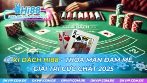 Xì Dách HI88 - Thỏa Mãn Đam Mê, Giải Trí Cực Chất 2025