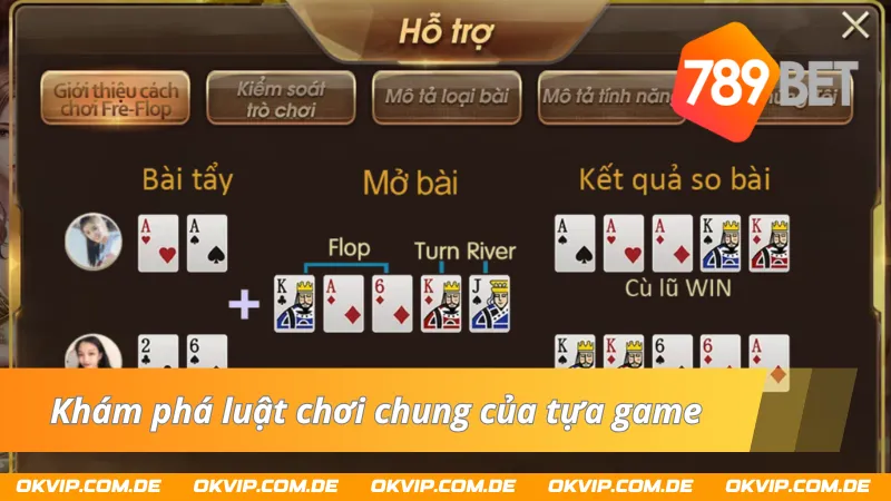 Luật chơi cơ bản của Xì Tố 789bet