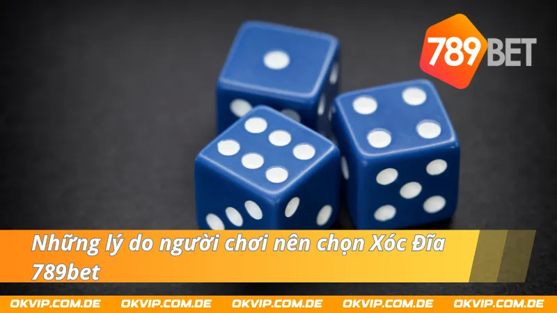 Một số lý do đặc biệt người chơi chọn Xóc Đĩa 789bet